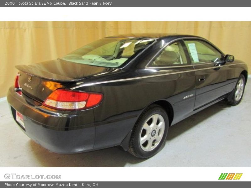 Black Sand Pearl / Ivory 2000 Toyota Solara SE V6 Coupe