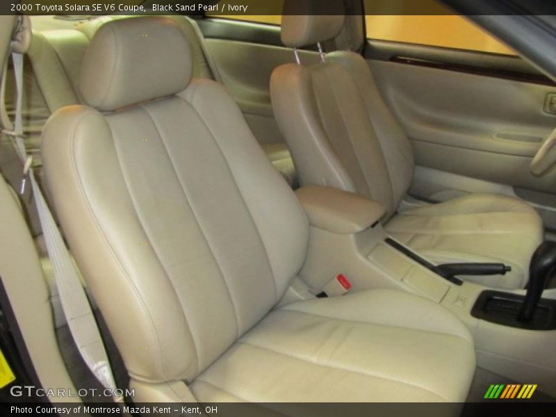 Black Sand Pearl / Ivory 2000 Toyota Solara SE V6 Coupe