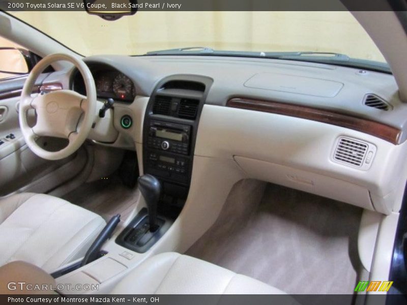Dashboard of 2000 Solara SE V6 Coupe