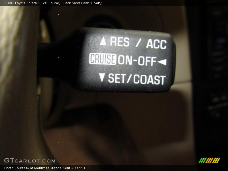 Black Sand Pearl / Ivory 2000 Toyota Solara SE V6 Coupe