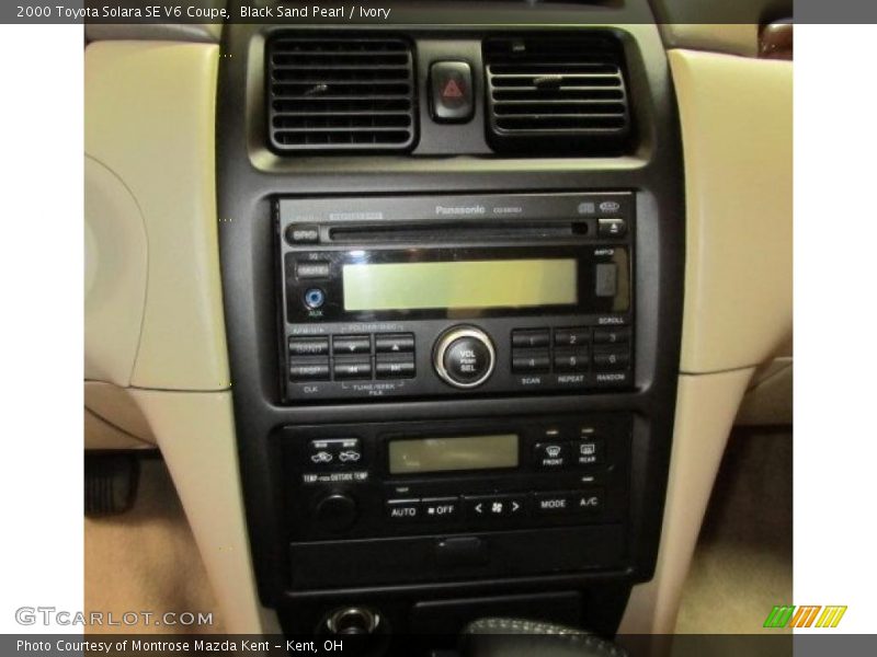 Controls of 2000 Solara SE V6 Coupe