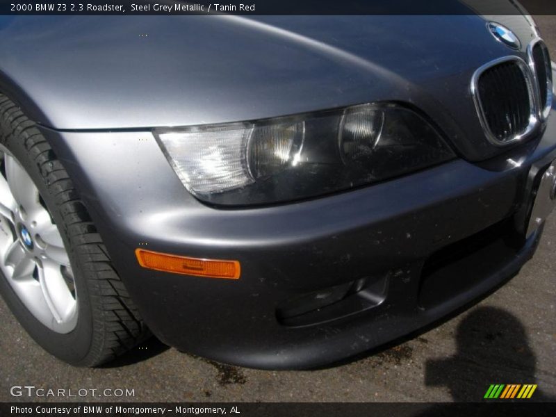 Steel Grey Metallic / Tanin Red 2000 BMW Z3 2.3 Roadster