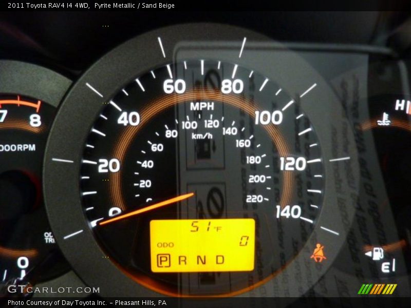 Pyrite Metallic / Sand Beige 2011 Toyota RAV4 I4 4WD