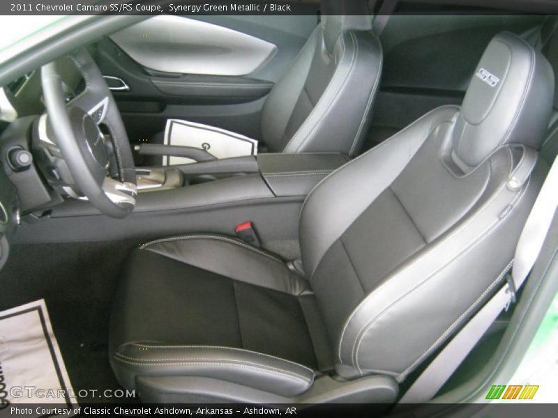 Synergy Green Metallic / Black 2011 Chevrolet Camaro SS/RS Coupe