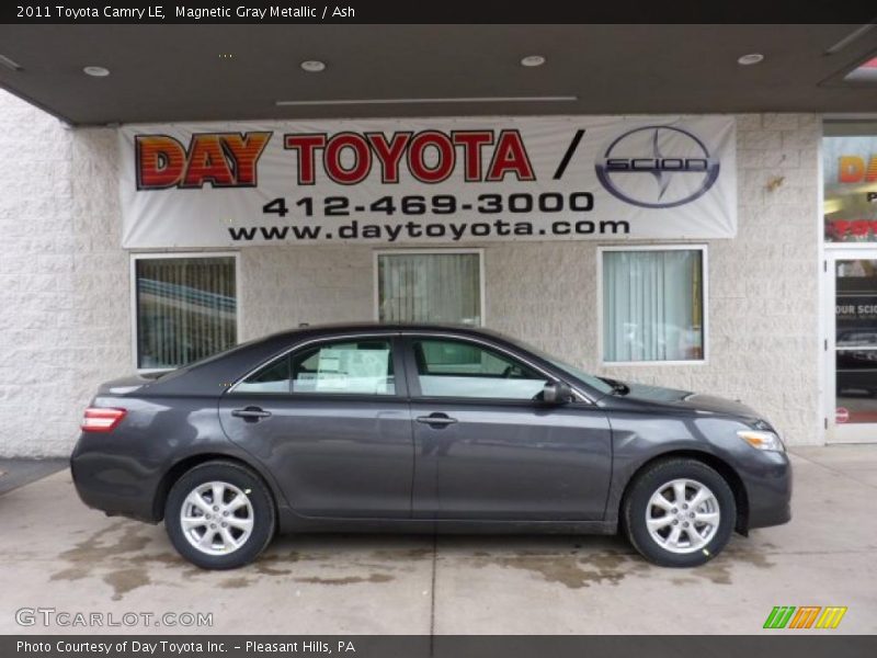 Magnetic Gray Metallic / Ash 2011 Toyota Camry LE