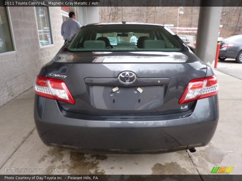 Magnetic Gray Metallic / Ash 2011 Toyota Camry LE
