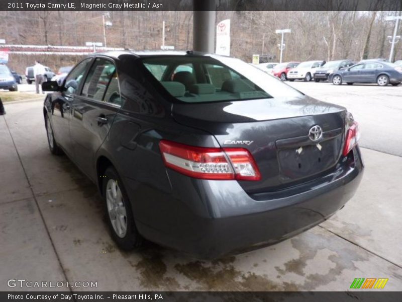 Magnetic Gray Metallic / Ash 2011 Toyota Camry LE