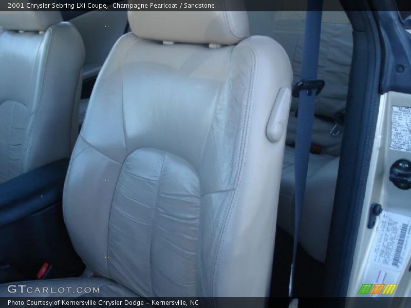 Champagne Pearlcoat / Sandstone 2001 Chrysler Sebring LXi Coupe