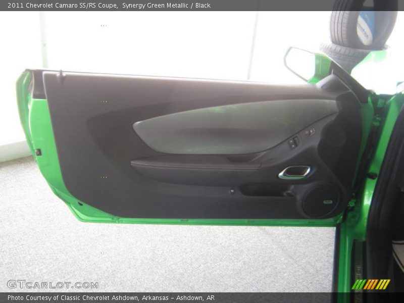 Synergy Green Metallic / Black 2011 Chevrolet Camaro SS/RS Coupe