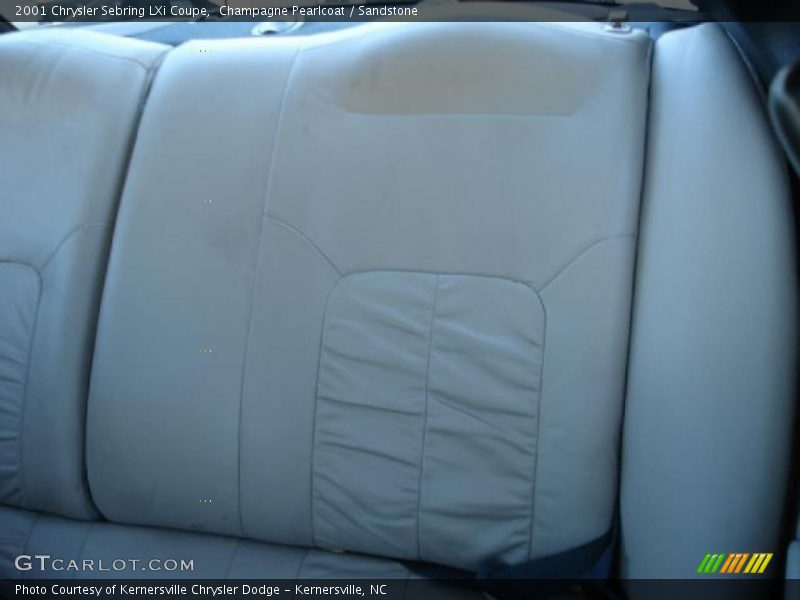 Champagne Pearlcoat / Sandstone 2001 Chrysler Sebring LXi Coupe