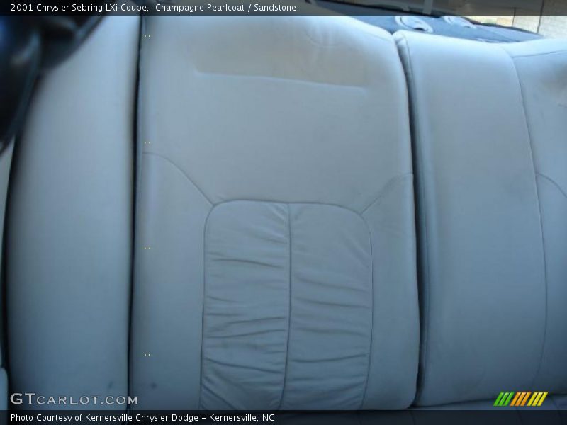 Champagne Pearlcoat / Sandstone 2001 Chrysler Sebring LXi Coupe
