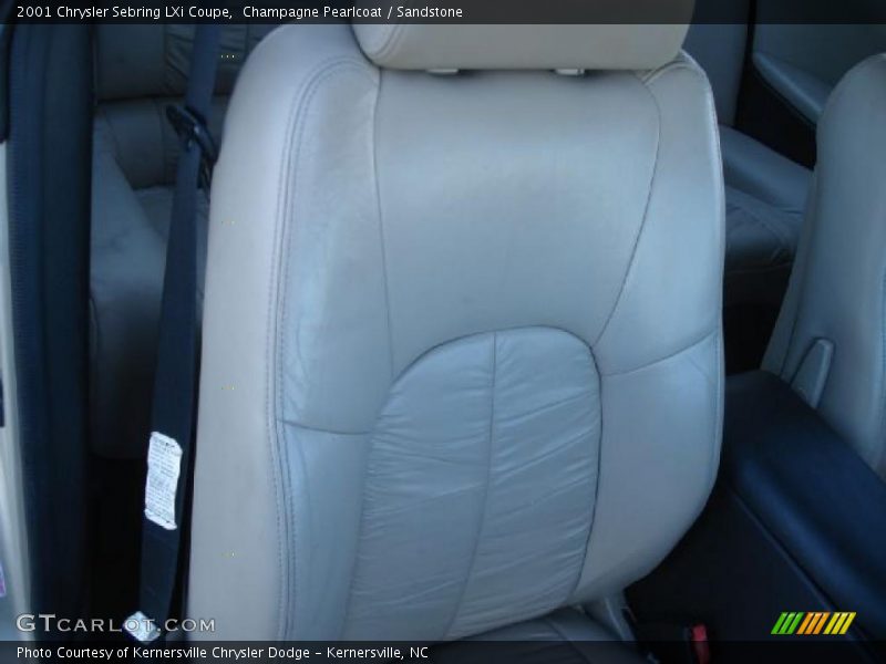 Champagne Pearlcoat / Sandstone 2001 Chrysler Sebring LXi Coupe