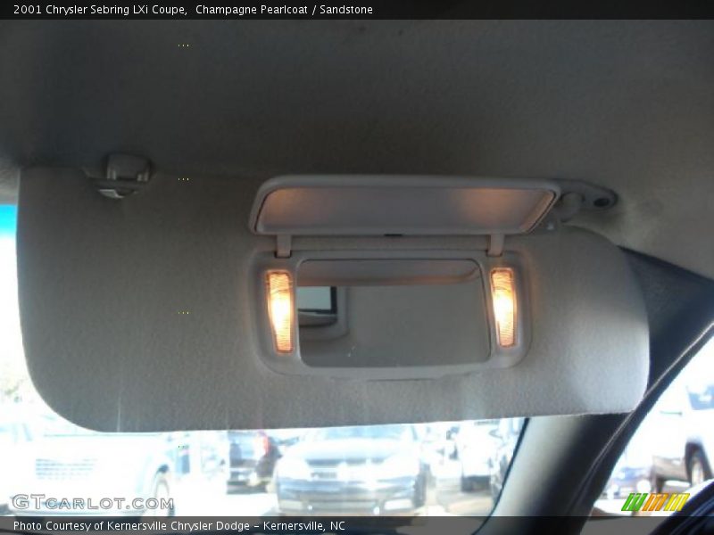 Champagne Pearlcoat / Sandstone 2001 Chrysler Sebring LXi Coupe