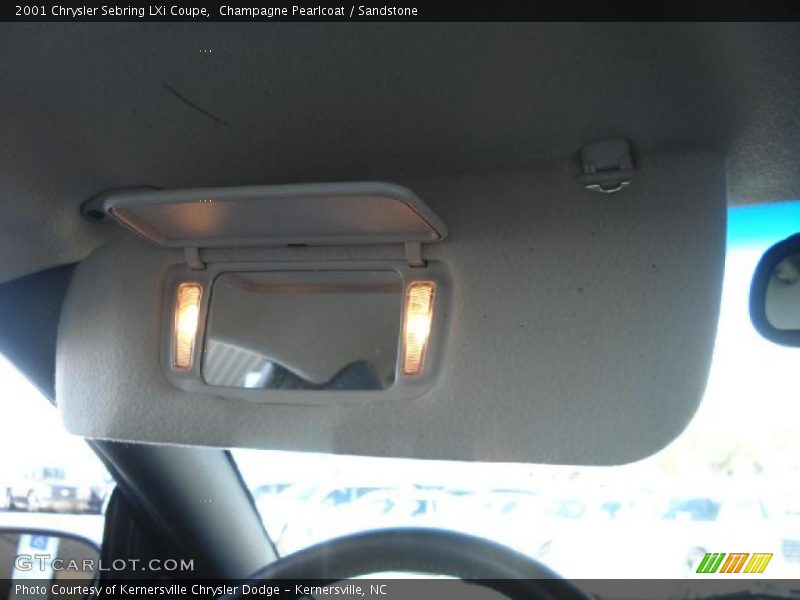 Champagne Pearlcoat / Sandstone 2001 Chrysler Sebring LXi Coupe