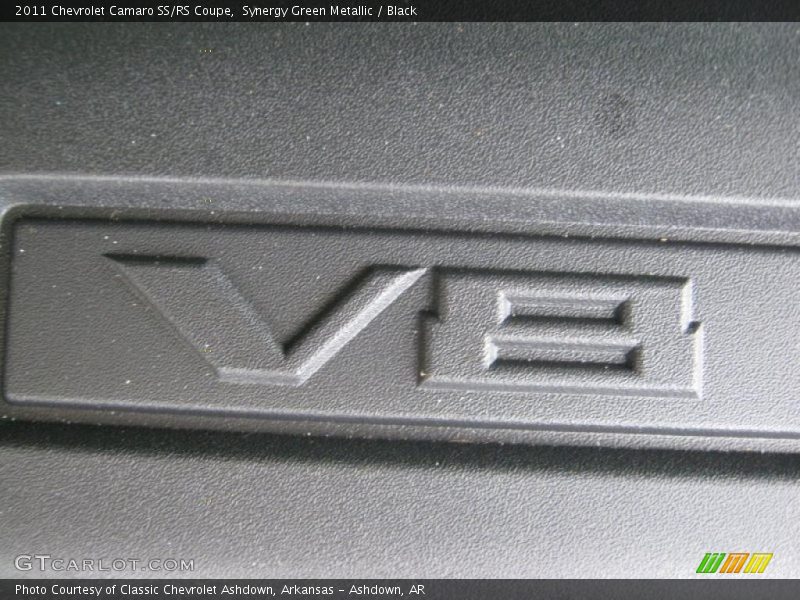 Synergy Green Metallic / Black 2011 Chevrolet Camaro SS/RS Coupe
