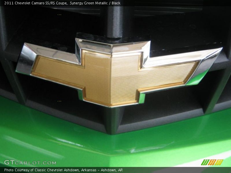 Synergy Green Metallic / Black 2011 Chevrolet Camaro SS/RS Coupe
