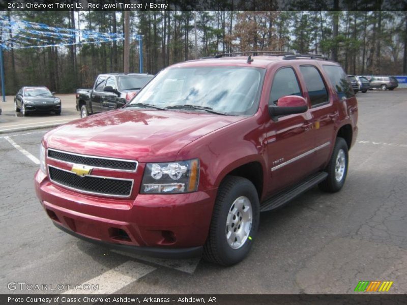 Red Jewel Tintcoat / Ebony 2011 Chevrolet Tahoe LS