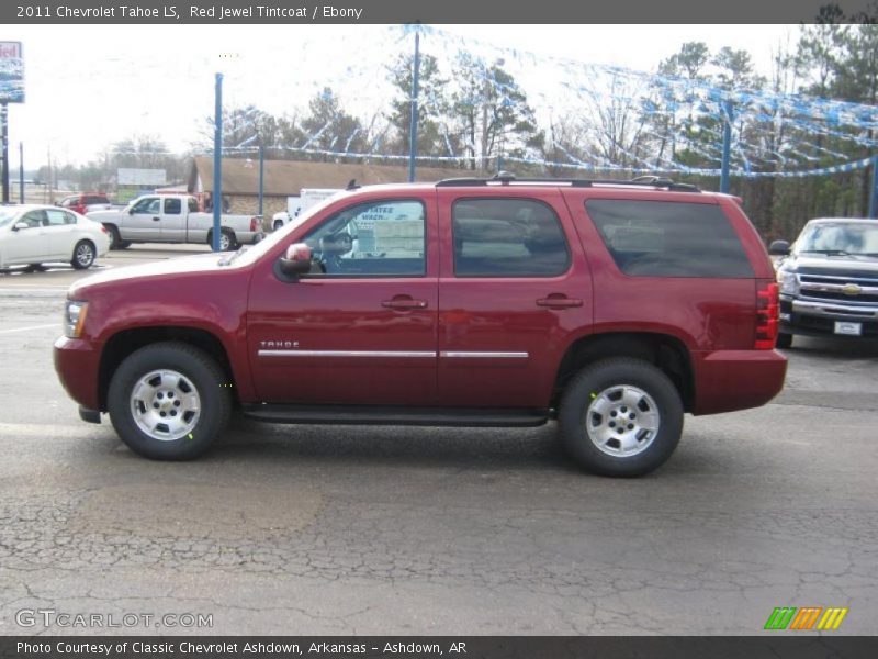 Red Jewel Tintcoat / Ebony 2011 Chevrolet Tahoe LS