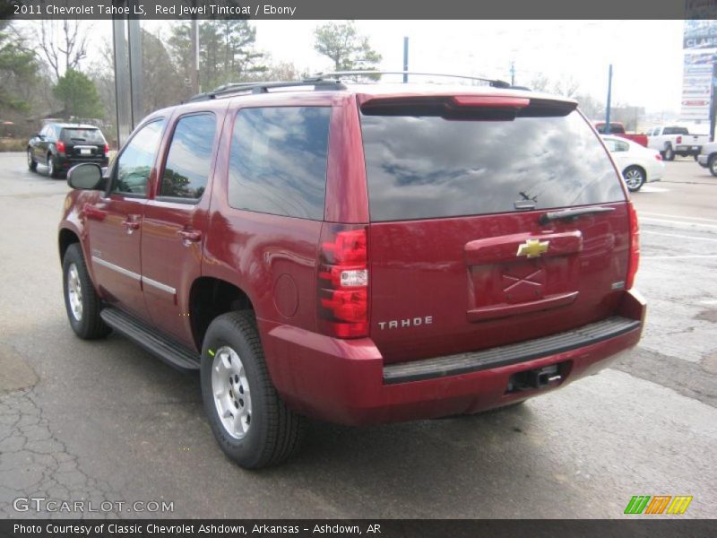 Red Jewel Tintcoat / Ebony 2011 Chevrolet Tahoe LS