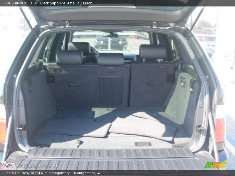 Black Sapphire Metallic / Black 2006 BMW X5 3.0i
