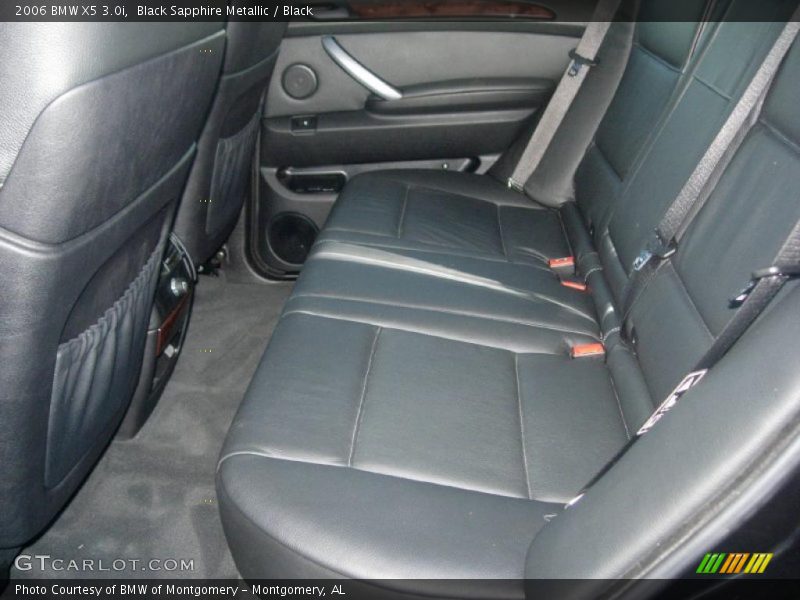 Black Sapphire Metallic / Black 2006 BMW X5 3.0i