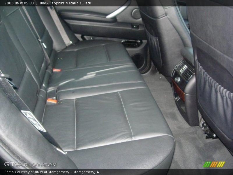 Black Sapphire Metallic / Black 2006 BMW X5 3.0i