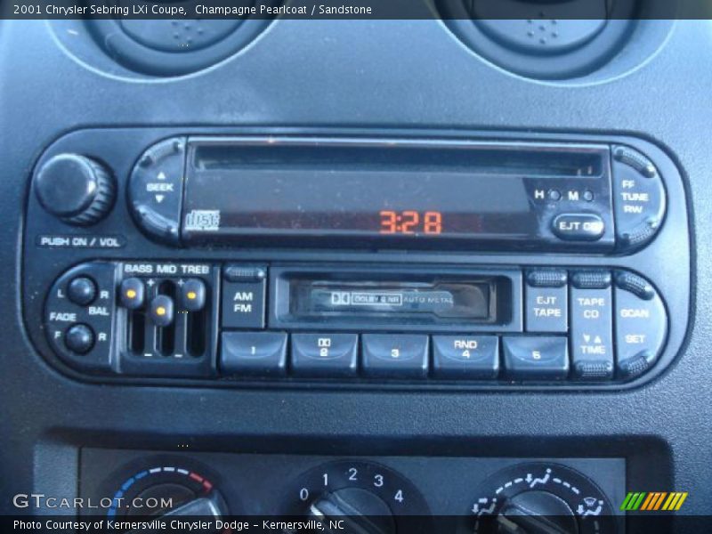 Champagne Pearlcoat / Sandstone 2001 Chrysler Sebring LXi Coupe