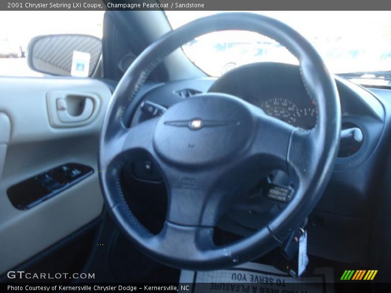 Champagne Pearlcoat / Sandstone 2001 Chrysler Sebring LXi Coupe