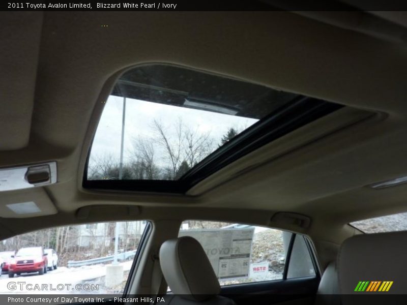 Blizzard White Pearl / Ivory 2011 Toyota Avalon Limited