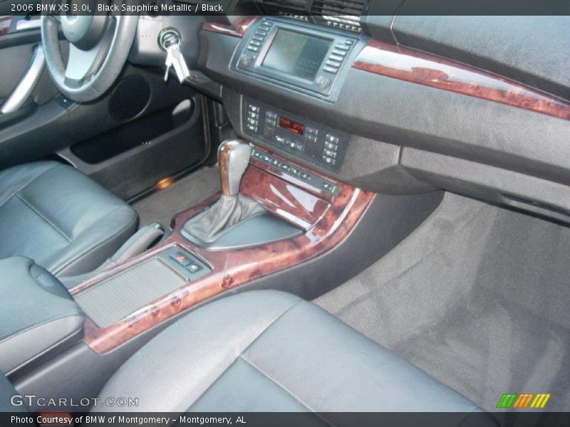 Black Sapphire Metallic / Black 2006 BMW X5 3.0i