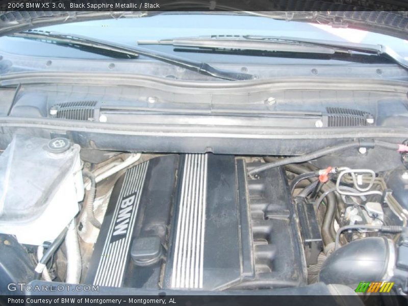 Black Sapphire Metallic / Black 2006 BMW X5 3.0i