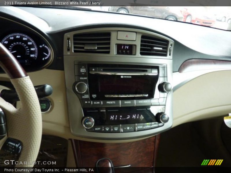 Blizzard White Pearl / Ivory 2011 Toyota Avalon Limited
