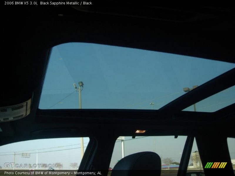 Black Sapphire Metallic / Black 2006 BMW X5 3.0i