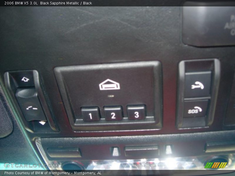 Black Sapphire Metallic / Black 2006 BMW X5 3.0i