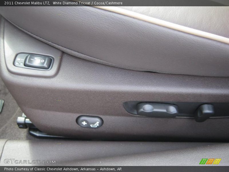 White Diamond Tricoat / Cocoa/Cashmere 2011 Chevrolet Malibu LTZ