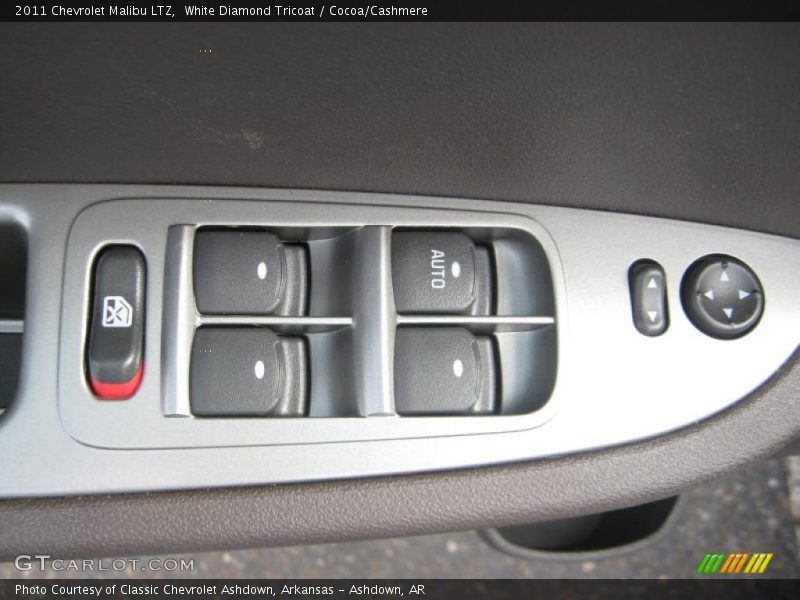 White Diamond Tricoat / Cocoa/Cashmere 2011 Chevrolet Malibu LTZ