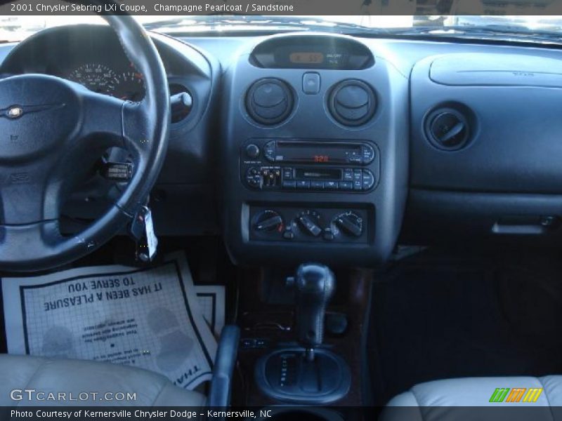 Champagne Pearlcoat / Sandstone 2001 Chrysler Sebring LXi Coupe