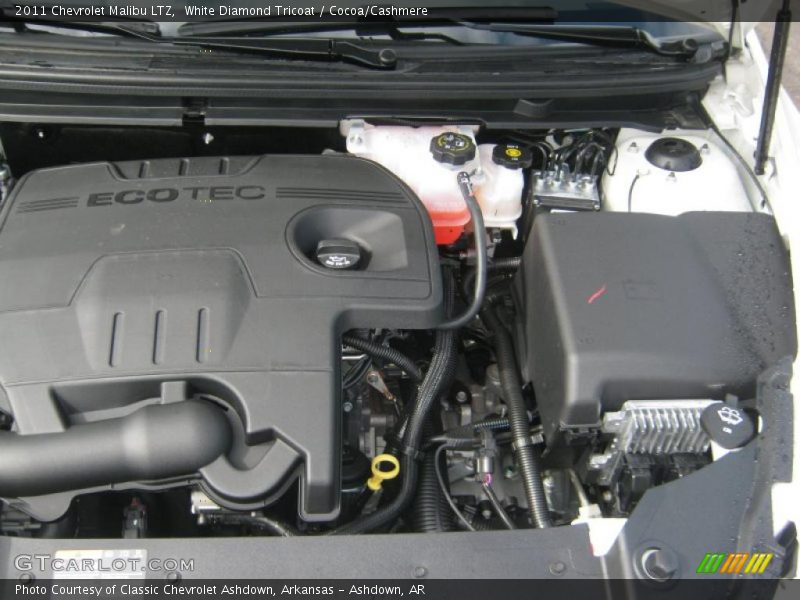 White Diamond Tricoat / Cocoa/Cashmere 2011 Chevrolet Malibu LTZ