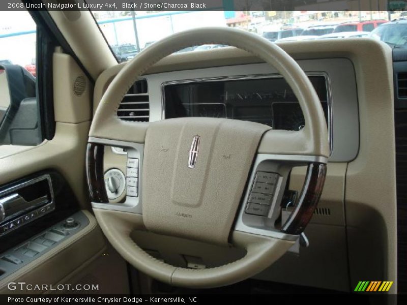  2008 Navigator L Luxury 4x4 Steering Wheel