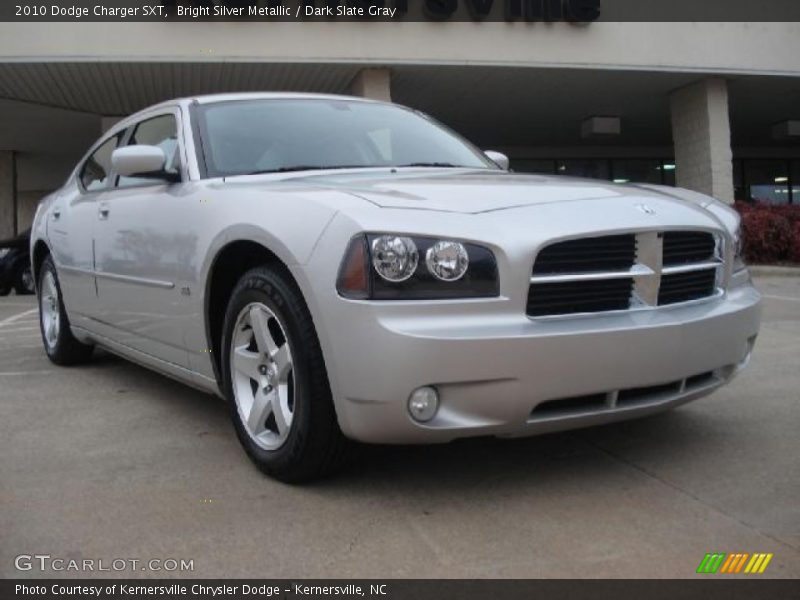 Bright Silver Metallic / Dark Slate Gray 2010 Dodge Charger SXT