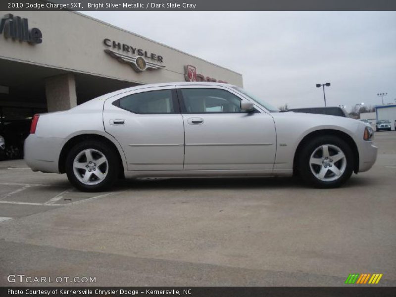 Bright Silver Metallic / Dark Slate Gray 2010 Dodge Charger SXT