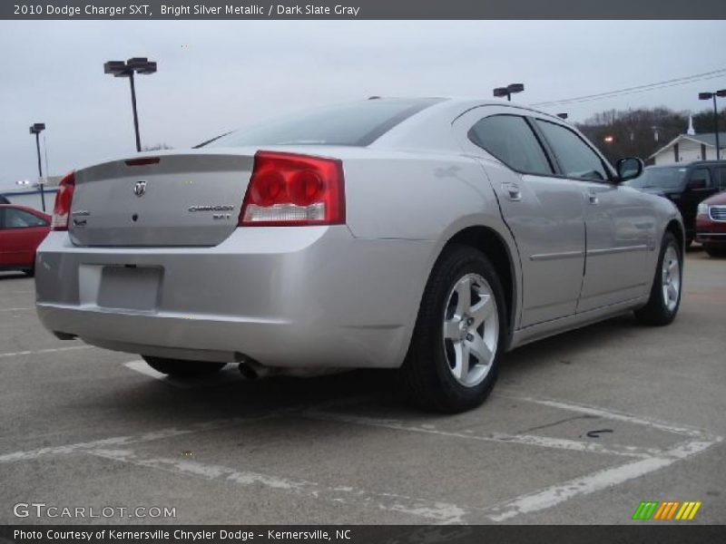 Bright Silver Metallic / Dark Slate Gray 2010 Dodge Charger SXT