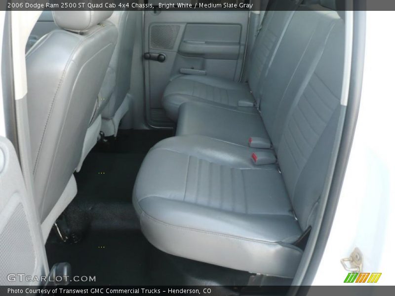  2006 Ram 2500 ST Quad Cab 4x4 Chassis Medium Slate Gray Interior