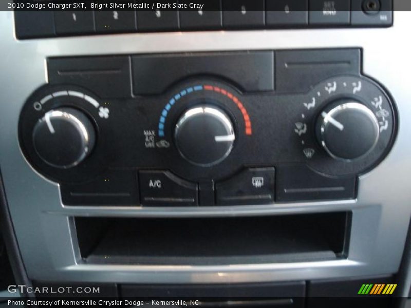 Bright Silver Metallic / Dark Slate Gray 2010 Dodge Charger SXT