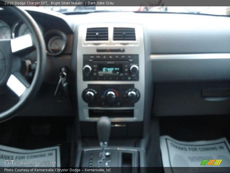 Bright Silver Metallic / Dark Slate Gray 2010 Dodge Charger SXT