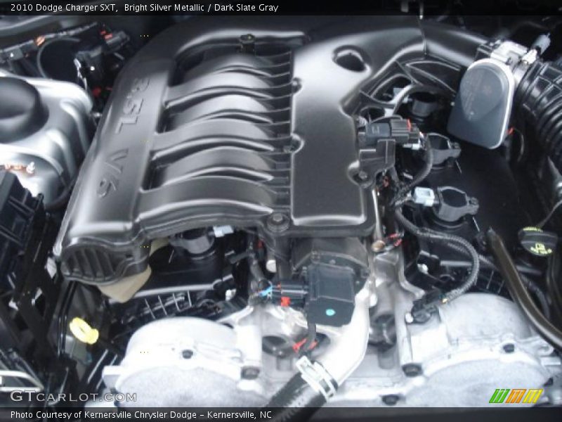 Bright Silver Metallic / Dark Slate Gray 2010 Dodge Charger SXT