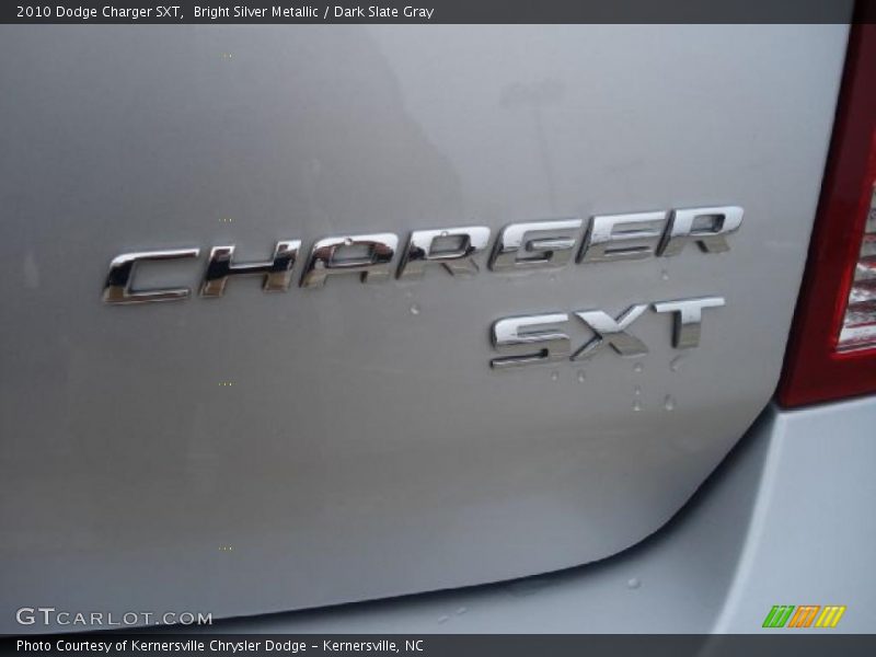 Bright Silver Metallic / Dark Slate Gray 2010 Dodge Charger SXT