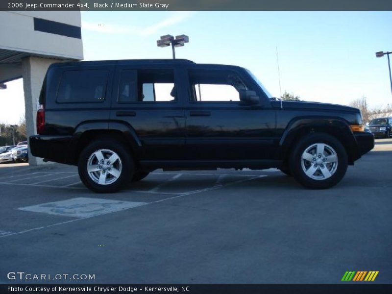 Black / Medium Slate Gray 2006 Jeep Commander 4x4