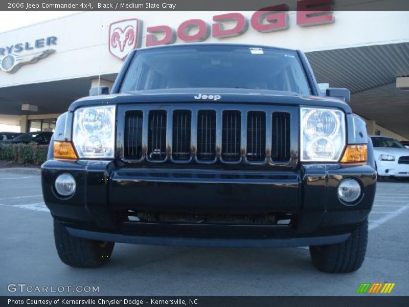 Black / Medium Slate Gray 2006 Jeep Commander 4x4
