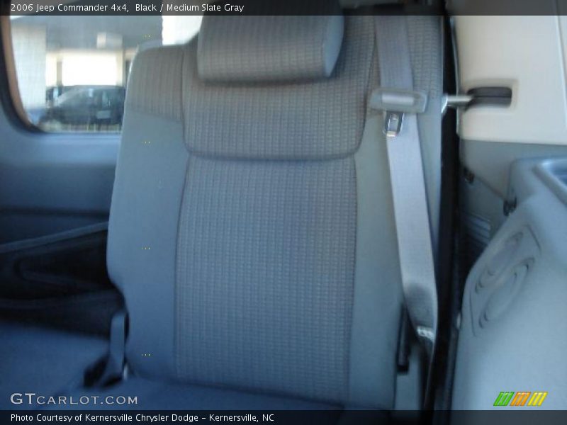 Black / Medium Slate Gray 2006 Jeep Commander 4x4
